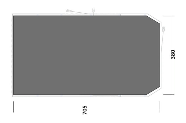 Outwell Underlag Lux Tennessee 6+2 Air