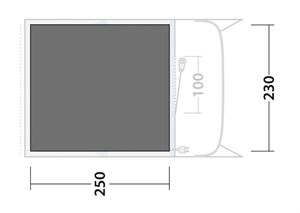 Outwell Underlag San Antonio 2 Air