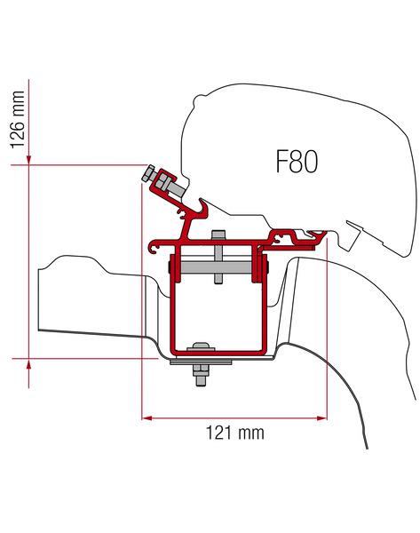 Montagebeslag for VW Crafter fra 2017 L3/H3