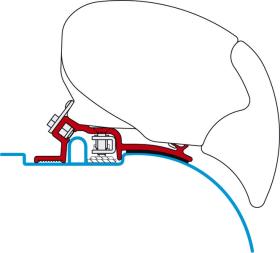 Montagebeslag til F65, F65S, F65L Fiat Ducato fra 94 Fra år 94-6.06